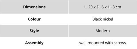 features of the hashi line toilet roll holder